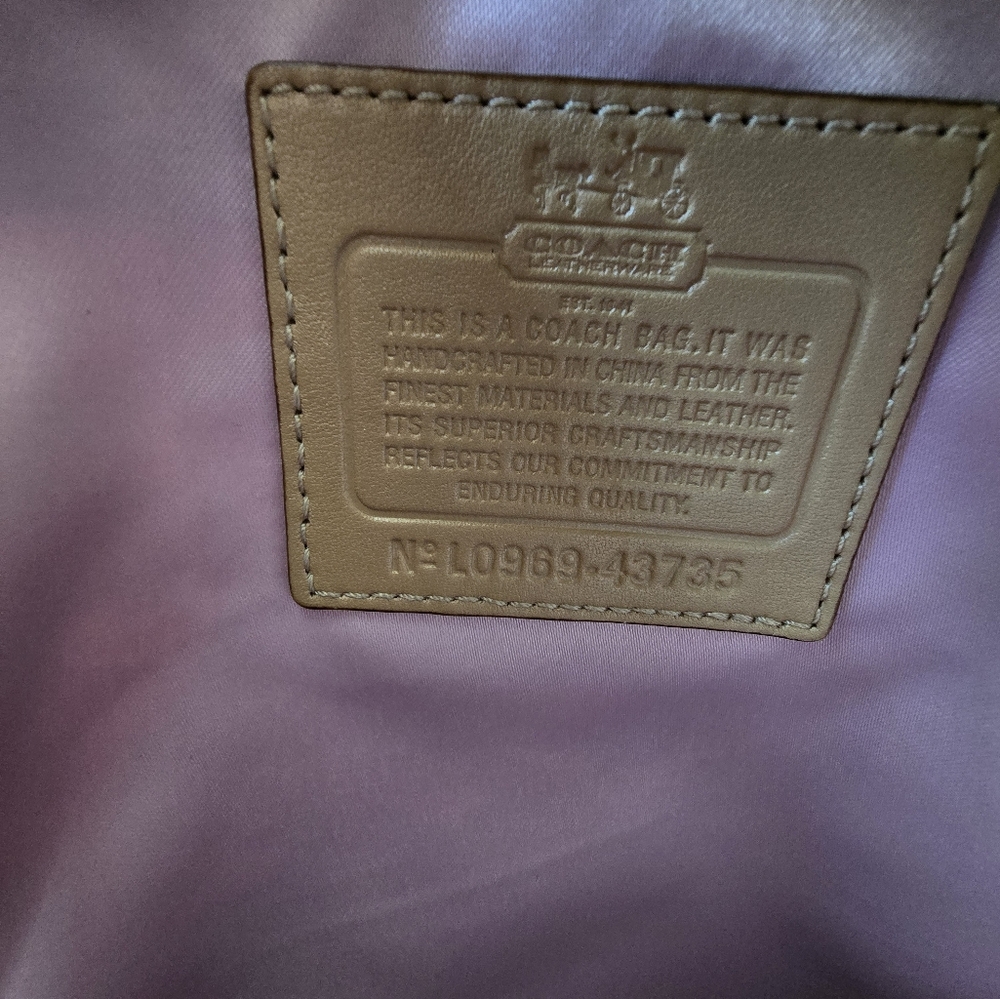 Coach Beige Crossbody Bag - Picture 11 of 11
